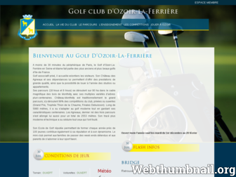 golfozoir.org website preview