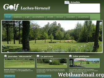 golf-lochesverneuil.fr website preview