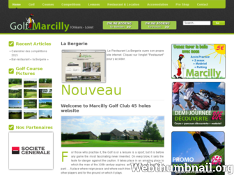 marcilly.com website preview