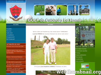 golfclubdecabourglehome.com website preview
