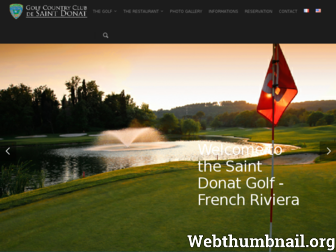 golfsaintdonat.com website preview