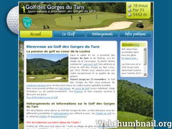 golf-gorgesdutarn.com website preview