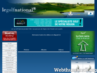 golf-national.com website preview