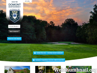 golfdedomont.com website preview