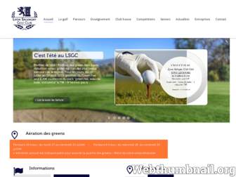 lyon-salvagny-golf-club.com website preview