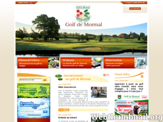 golf-mormal.com website preview