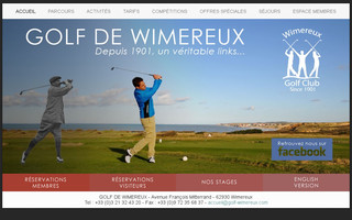 golf-wimereux.com website preview