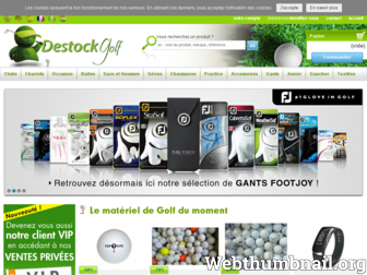 destockgolf.com website preview
