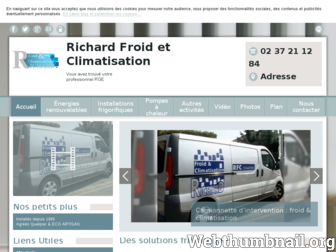 rfc-clim.fr website preview