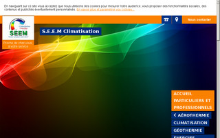 seem-climatisation.fr website preview