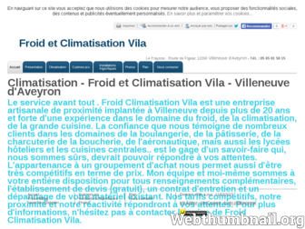 froidclim-vila.fr website preview