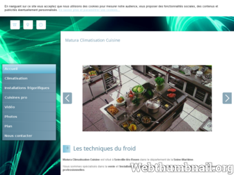 matura-froid-climatisation.fr website preview