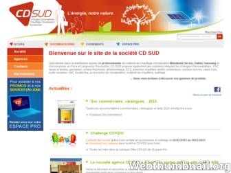 cd-sud.com website preview