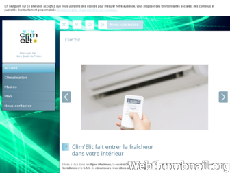 clim-elit-nice.fr website preview