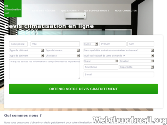 maclimatisation.net website preview