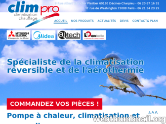 climpro.com website preview