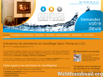 tarroux-ledergues.com website preview