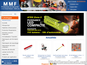 mmf.fr website preview