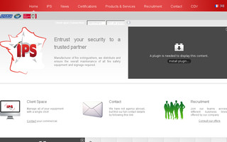 groupeips.fr website preview