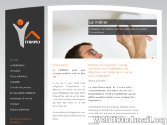 ffimpid.fr website preview