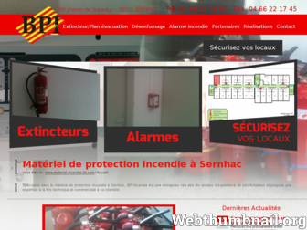materiel-incendie-30.com website preview