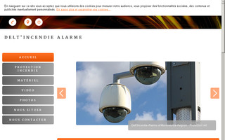 delt-incendie-alarme.fr website preview
