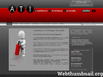 assistance-technique-incendie.fr website preview