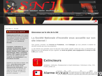 sni77.fr website preview