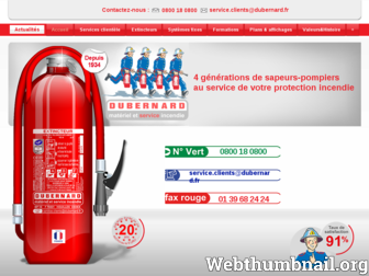 dubernard.fr website preview