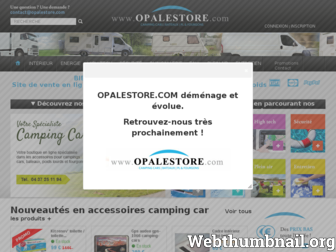 opalestore.com website preview