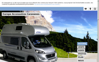 europe-accessoires-caravanes.fr website preview