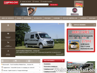 camping-car.com website preview