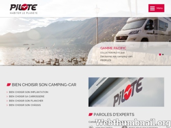 pilote.fr website preview