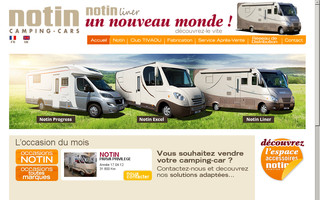 notin.fr website preview
