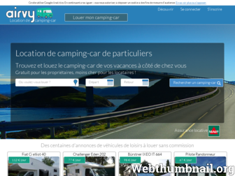 airvy-locationdecampingcar.com website preview