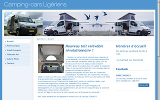campingcars-ligeriens.com website preview