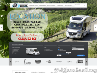 campingcarfrance.com website preview