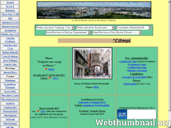 campingcar76.fr website preview