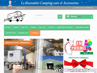 campimport.fr website preview