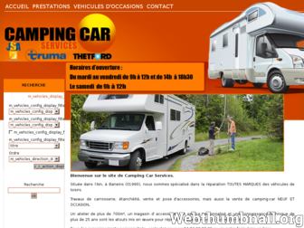 campingcar-services.fr website preview