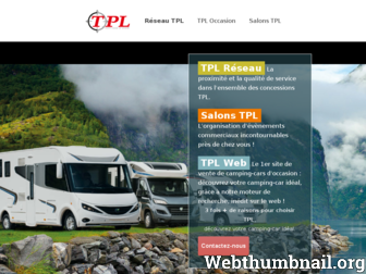 tpl.fr website preview