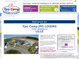 jpg-loisirs.ypocamp.fr website preview