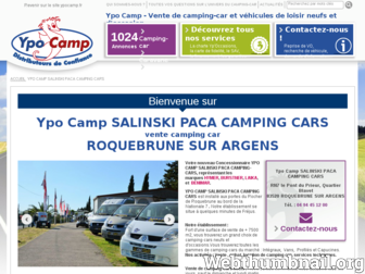 salinskipaca-campingcars.ypocamp.fr website preview
