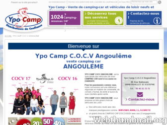 cocv-angouleme.ypocamp.fr website preview