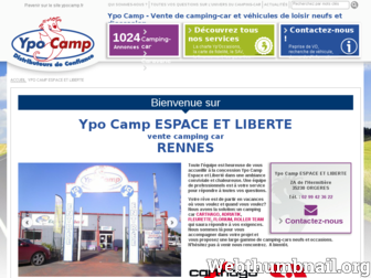 espace-et-liberte.ypocamp.fr website preview