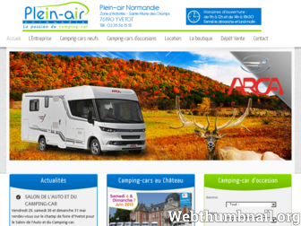 plein-air.fr website preview