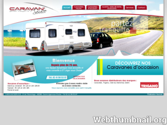 caravanservice.fr website preview