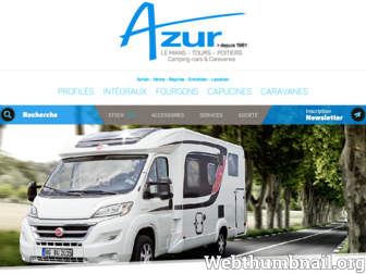 azur37.com website preview