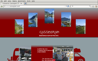 cassegrain-sa.fr website preview