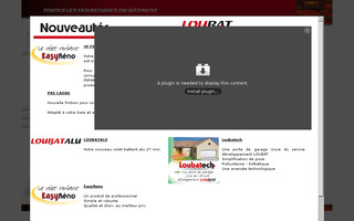 loubatfermetures.fr website preview